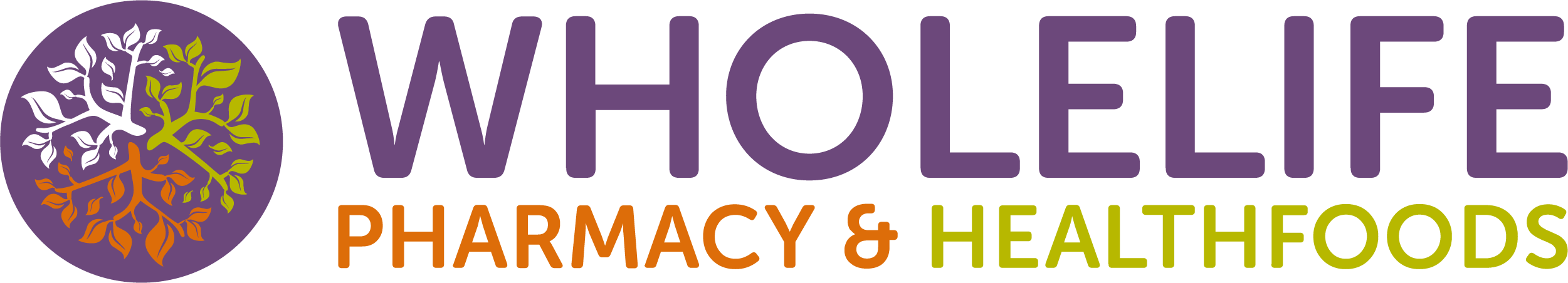 wholelife-pharmacy-and-healthfoods-logo-vector